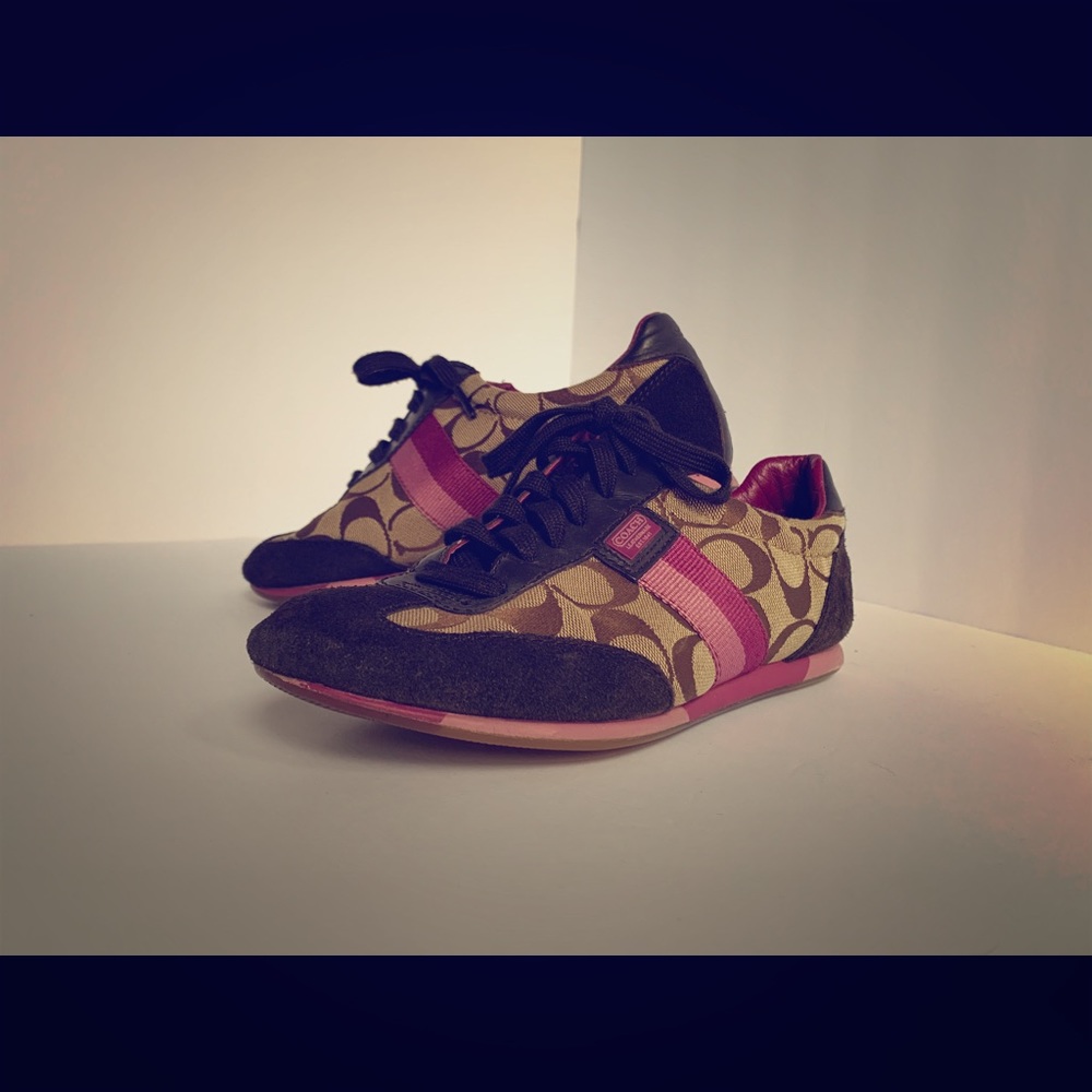 Coach leathware tennis shoes